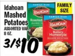 Western Beef Idahoan Mashed Potatoes offer