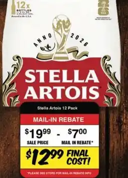 Western Beef Stella Artois offer