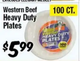 Western Beef Western Beef Heavy Duty Plates offer