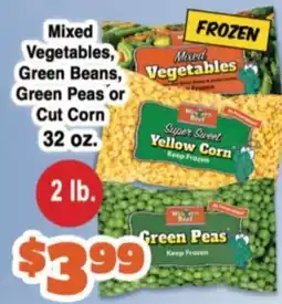 Western Beef Mixed Vegetables, Green Beans, Green Peas or Cut Corn offer