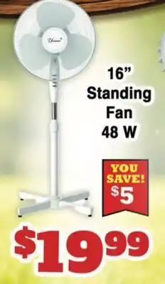 Western Beef 16 Standing Fan 48 W offer