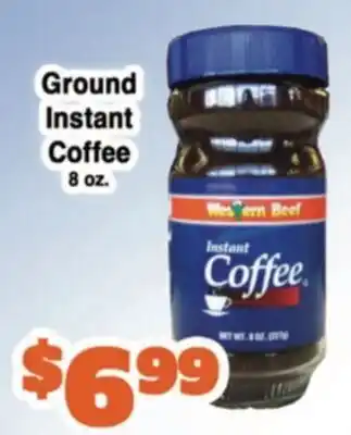 Western Beef Ground Instant Coffee offer