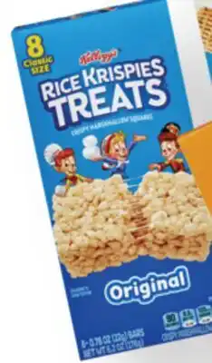 CVS Kellogg's Rice Krispies treats or pop•tarts 7-8 ct offer