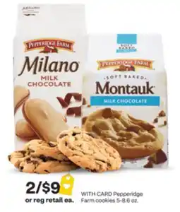 CVS Pepperidge Farm cookies 5-8.6 oz offer