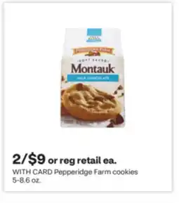 CVS Pepperidge Farm cookies 5-8.6 oz offer