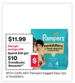 CVS Pampers bagged Easy Ups or Swaddlers offer