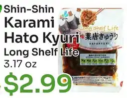 Tokyo Central Specialty Market Shin-Shin karami hato kyuri offer