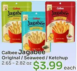 Tokyo Central Specialty Market Calbee Jagabee Original / Seaweed / Ketchup offer
