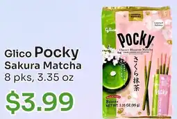Tokyo Central Specialty Market Glico Pocky Sakura Matcha offer