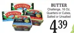 Lunardis Challenge butter offer