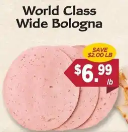 Dearborn Market World Class Wide Bologna offer