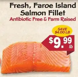 Dearborn Market Fresh Faroe Island Salmon Fillet offer