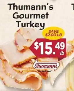 Dearborn Market Thumann's Gourmet Turkey offer