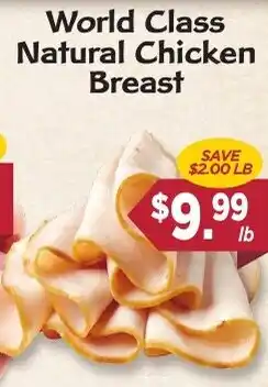 Dearborn Market World Class Natural Chicken Breast offer