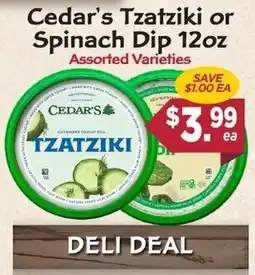 Dearborn Market Cedar's Tzatziki offer