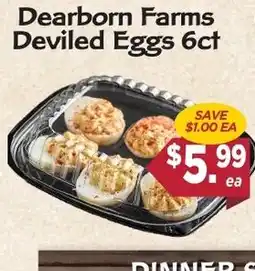 Dearborn Market Dearborn Farms Deviled Eggs offer