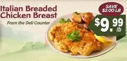 Dearborn Market Italian Breaded Chicken Breast offer