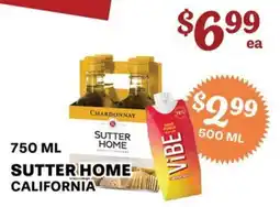 Price Cutter Sutter Home Chardonnay offer