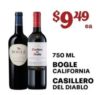 Bogle California Casillero Del Diablo