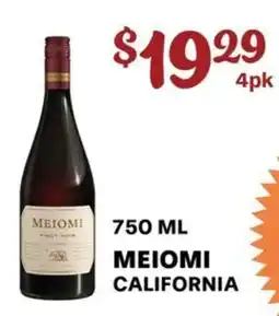 Price Cutter Meiomi Pinot Noir offer