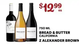 Price Cutter Z Alexander Brown Bread & Butter offer