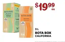 Price Cutter Bota Box California offer