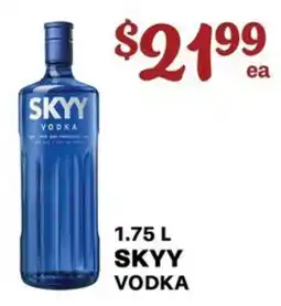 Price Cutter Skyy Vodka offer