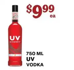Price Cutter Uv Cherry Vodka offer
