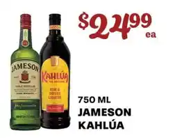 Price Cutter Jameson Kahlúa offer