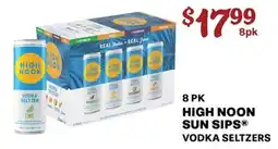 Price Cutter High Noon Sun Sips Vodka Seltzers offer