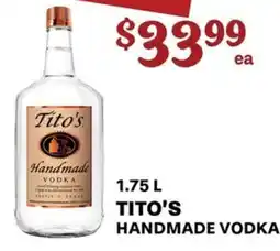 Price Cutter Tito's Handmade Vodka offer