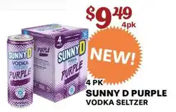 Price Cutter Sunny D Purple Vodka Seltzer offer