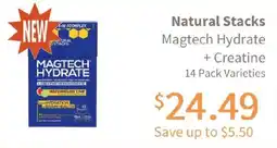 Akin's Natural Foods Natural Stacks Magtech Hydrate + Creatine offer