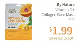 Akin's Natural Foods By Nature Vitamin C + Collagen Face Mask offer