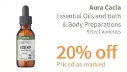 Akin's Natural Foods Aura Cacia Rosehip Skin Care Oil offer