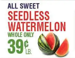 Circus Fruits ALL SWEET SEEDLESS WATERMELON offer