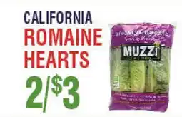 Circus Fruits CALIFORNIA ROMAINE HEARTS offer