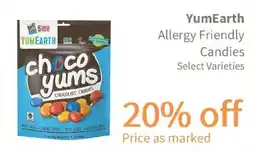 Akin's Natural Foods YumEarth Choco Yums Chocolate Candies offer