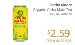 Akin's Natural Foods Yerba Madre Organic Yerba Mate Tea offer