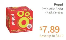 Akin's Natural Foods Poppi Prebiotic Soda offer
