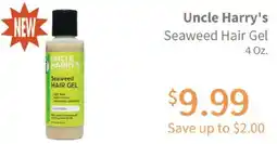 Akin's Natural Foods Uncle Harry's Seaweed Hair Gel offer