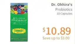 Akin's Natural Foods Dr. Ohhira's Probiotics offer
