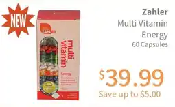Akin's Natural Foods Zahler Multi Vitamin Energy offer
