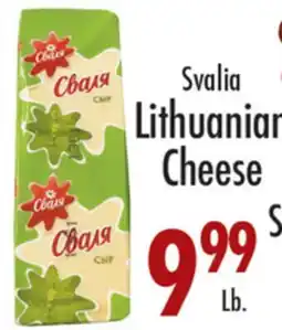 Garden Fresh Market Svalia Lithuanian Cheese offer