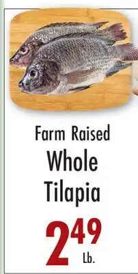 Garden Fresh Market Farm Raised Whole Tilapia offer