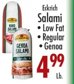 Garden Fresh Market Eckrich Salami offer