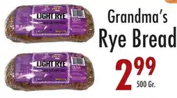Garden Fresh Market Grandma's Rye Bread offer
