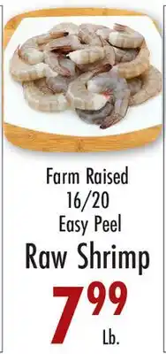 Garden Fresh Market Farm Raised 16/20 Easy Peel Raw Shrimp offer