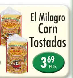 Garden Fresh Market El Milagro Corn Tostadas offer