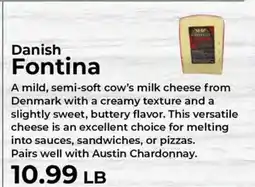 Sunset Foods Danish Fontina offer